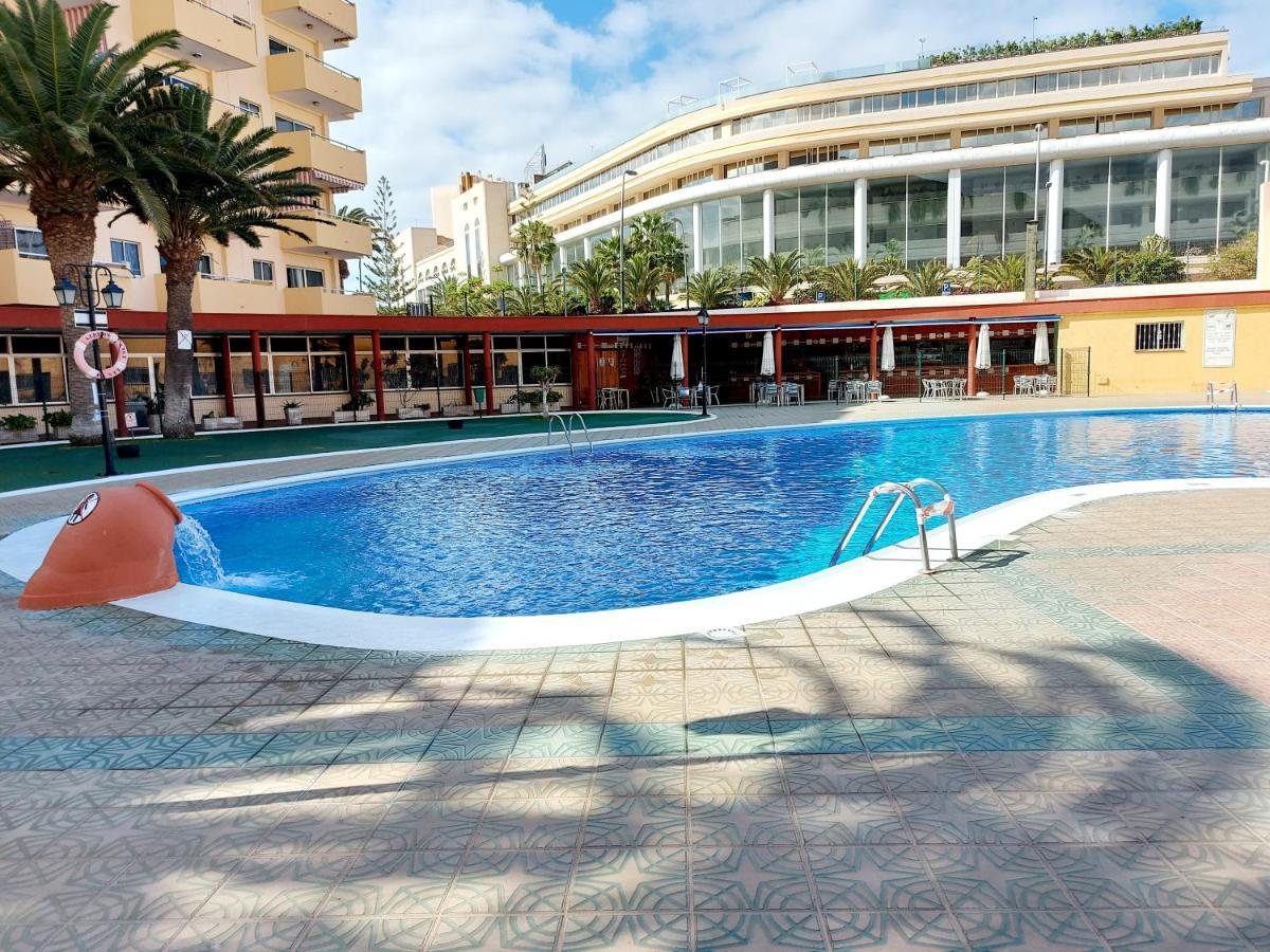 Sunny Cozy Nice Apartment Loscristianos Wifi,Pool Los Cristianos (Tenerife) Exterior foto